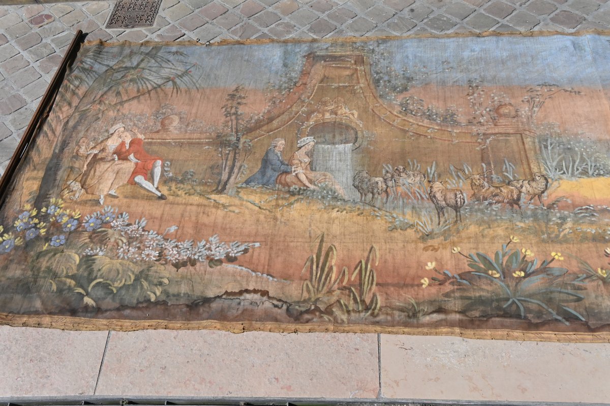 Provence XVIII , Large Painted Canvas-photo-8