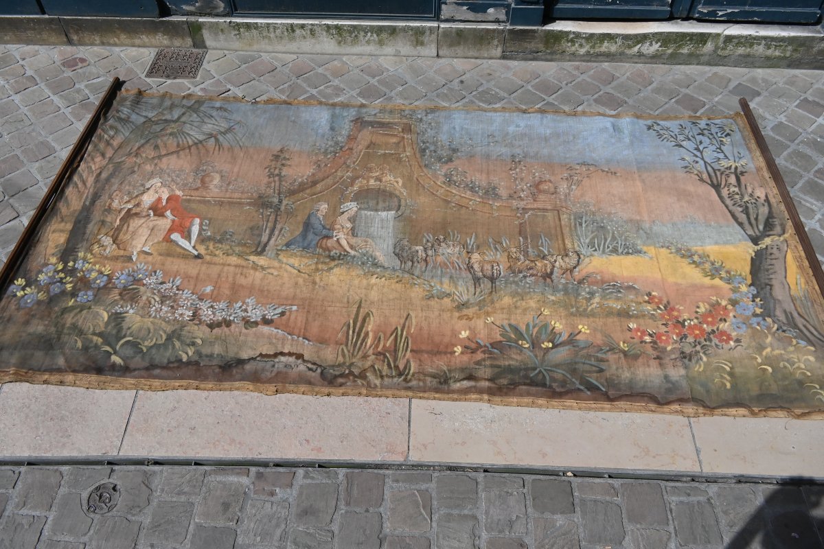 Provence XVIII , Large Painted Canvas