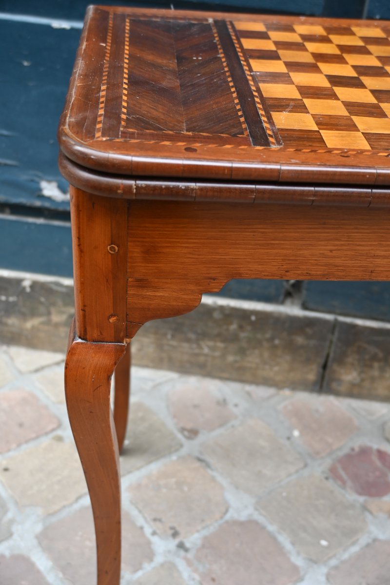 Table à jeux d époque Louis XV du XVIII-photo-1
