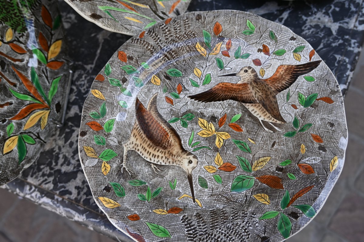 Rambouillet, Gien, Tableware Set By Jean Bertholle-photo-3