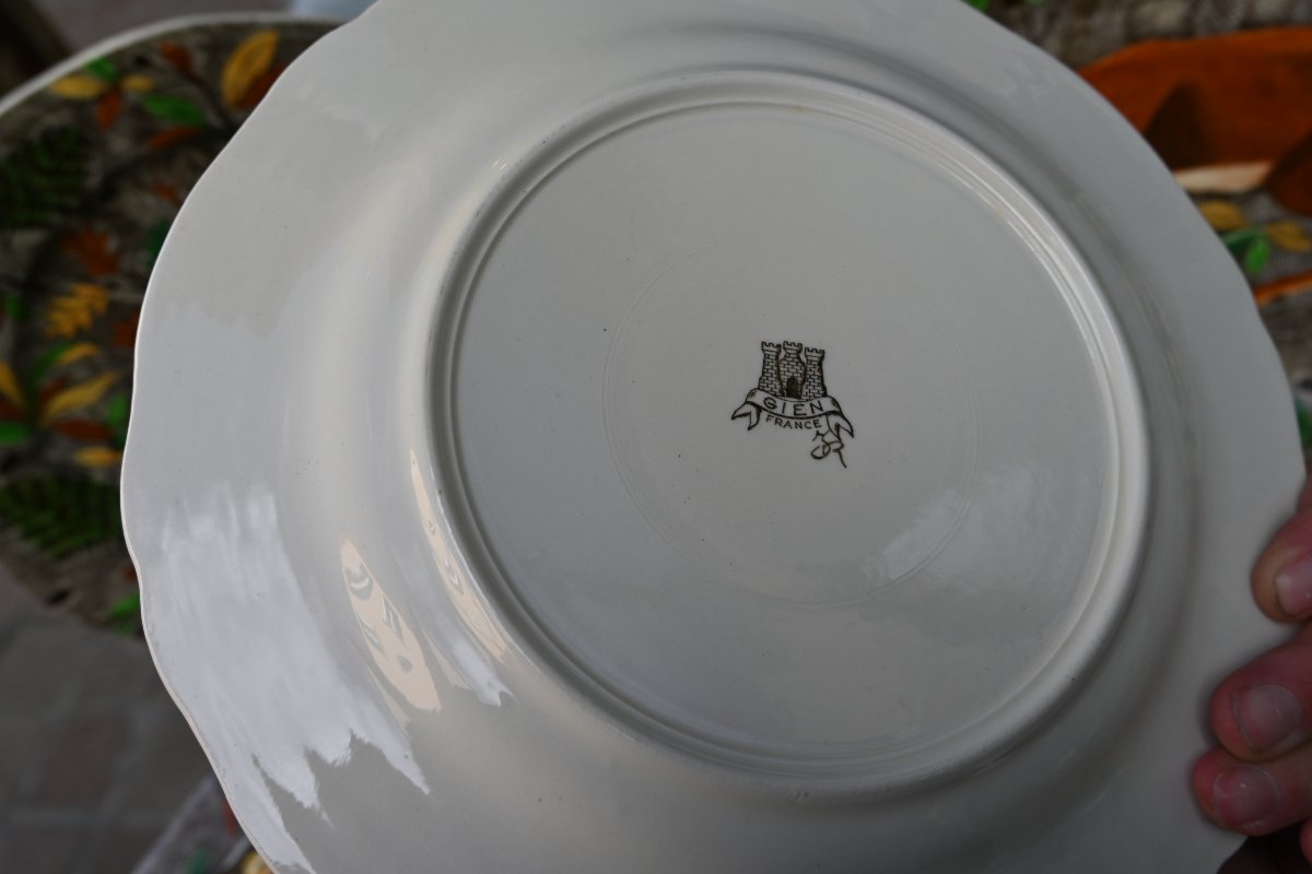 Rambouillet, Gien, Tableware Set By Jean Bertholle-photo-5