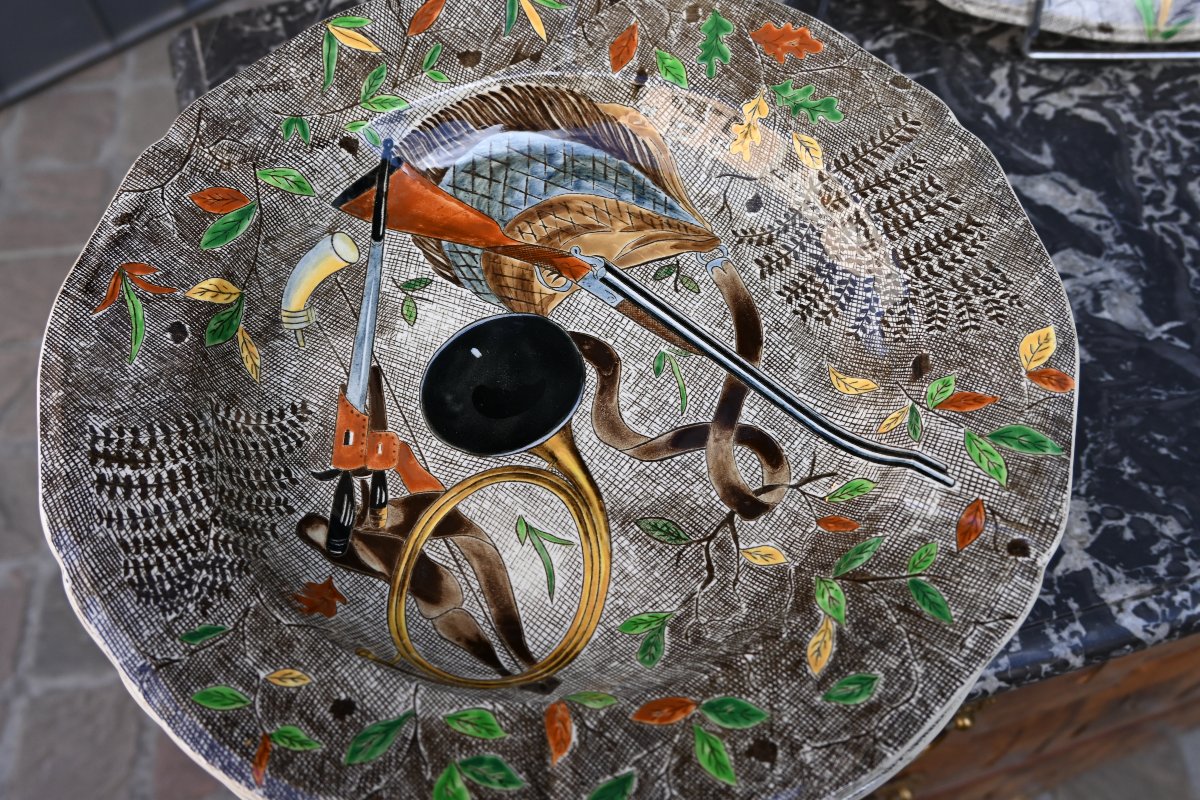 Rambouillet, Gien, Tableware Set By Jean Bertholle-photo-6