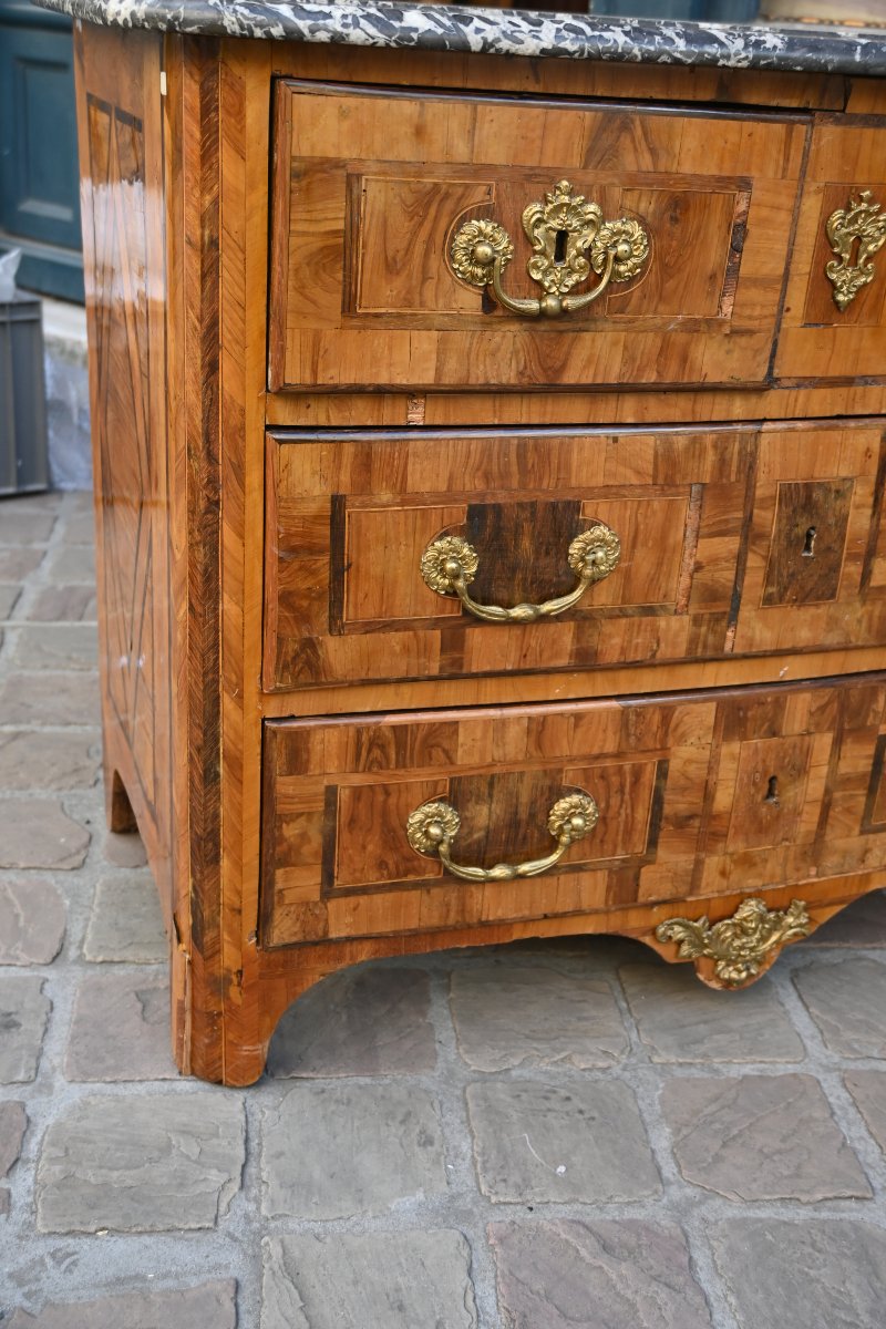 Small Louis XIV-style Chest Of Drawers, Early 18th Century-photo-3