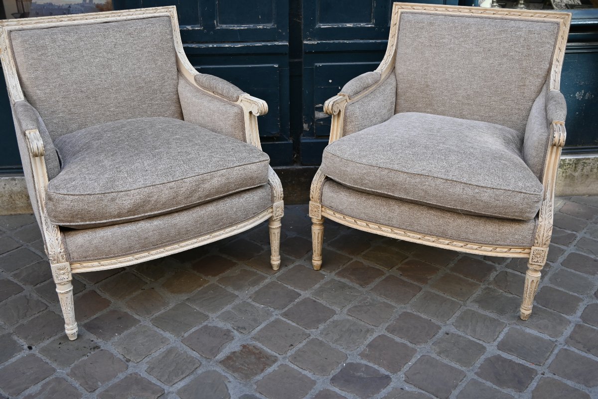 Pair Of Louis XVI Marquise Lamps