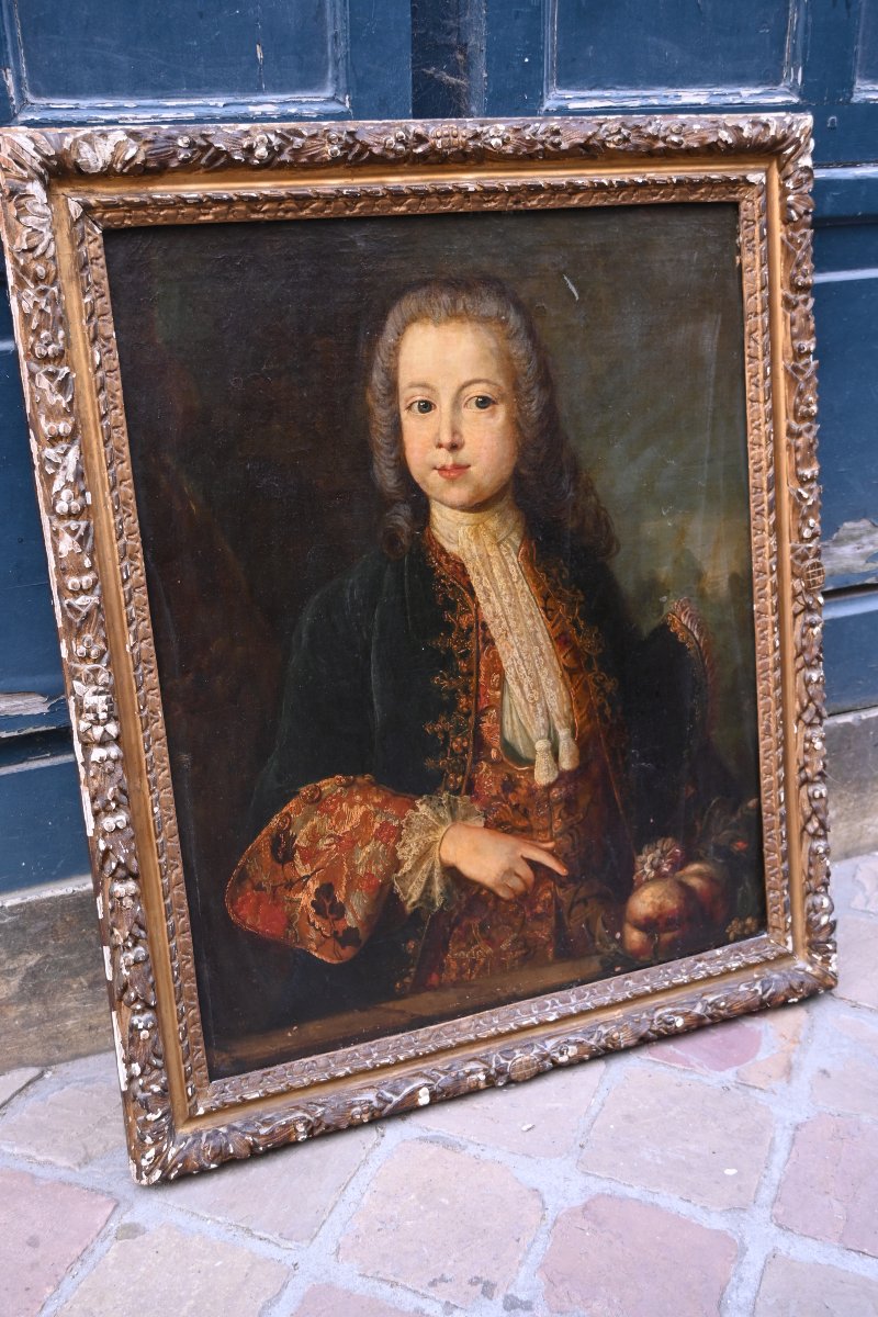 Portrait d un jeune homme , d époque Louis XIV