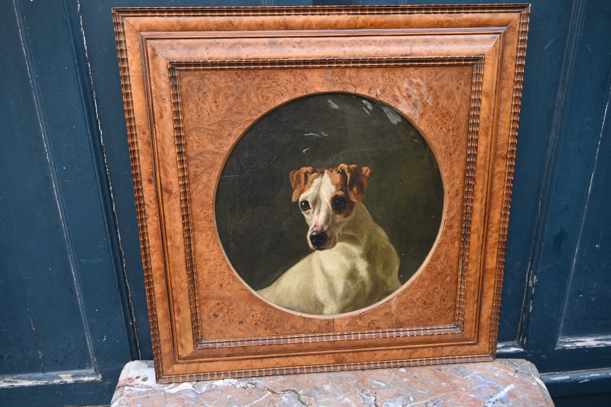 Portrait Of A Dog, 19th-century School-photo-1