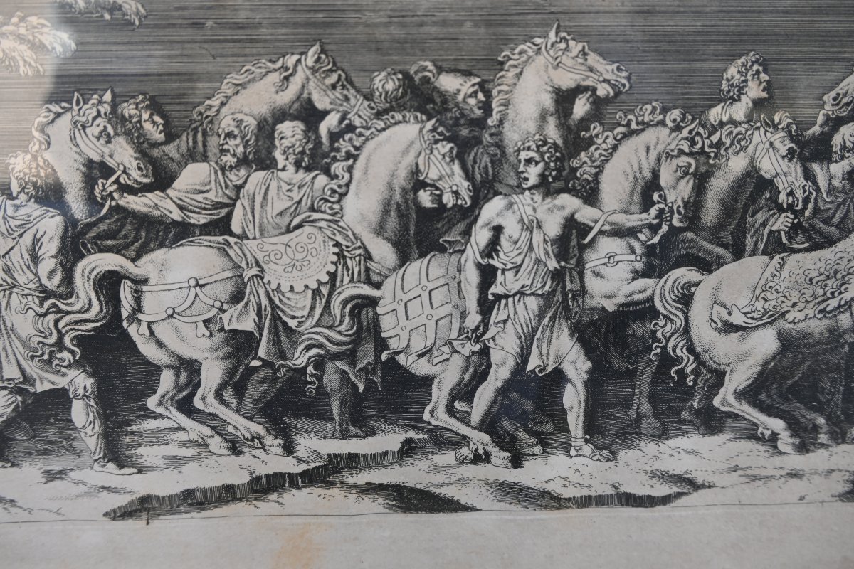 Trajan's Column, 6 Engravings In A Series, Late 18th-century Italian School-photo-2