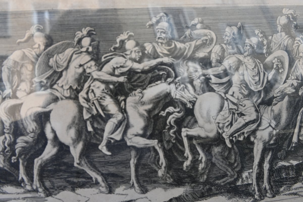 Trajan's Column, 6 Engravings In A Series, Late 18th-century Italian School-photo-3