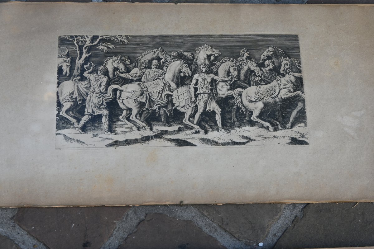 Trajan's Column, 6 Engravings In A Series, Late 18th-century Italian School-photo-5