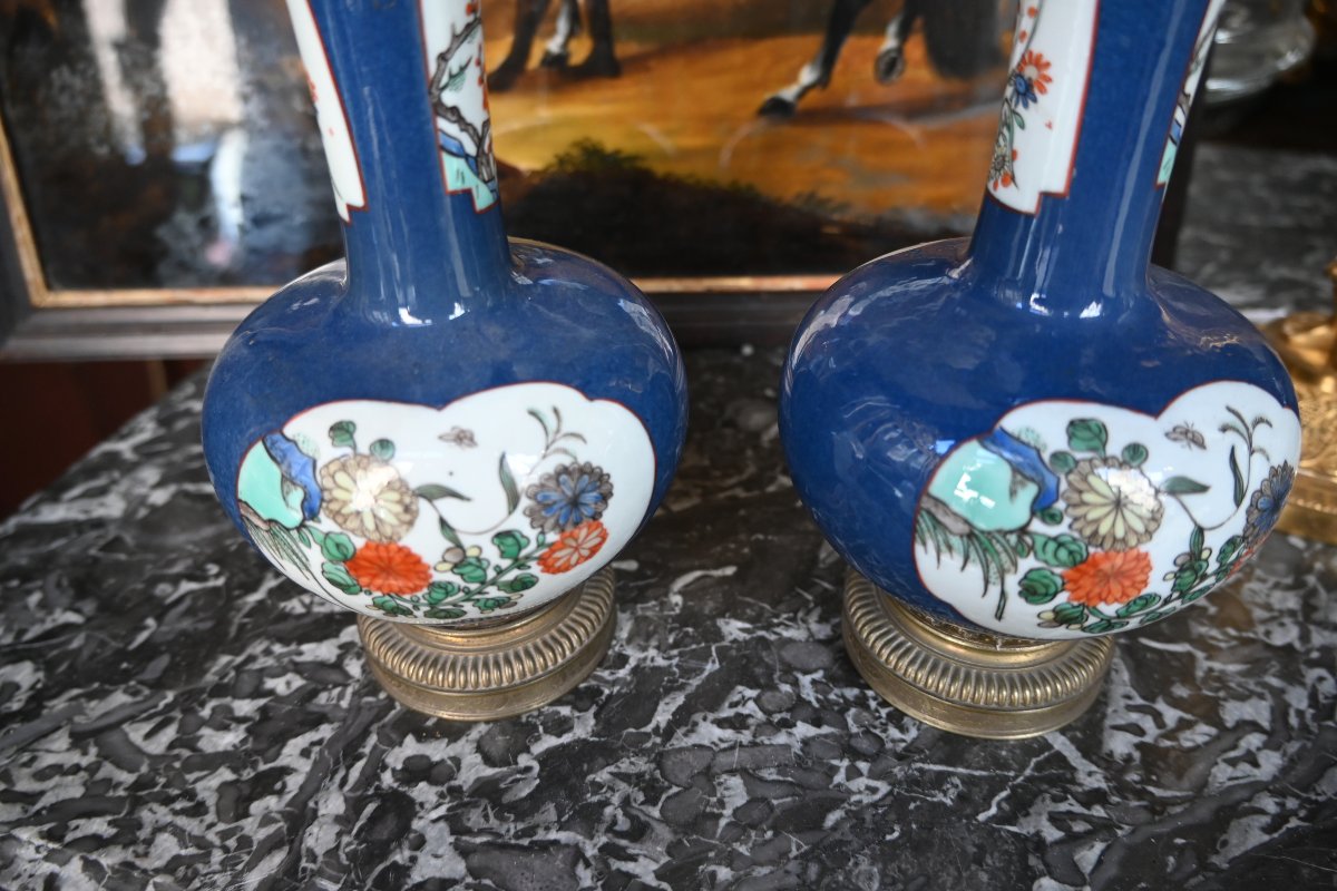 Pair Of Mounted Chinese Porcelain Vases-photo-2