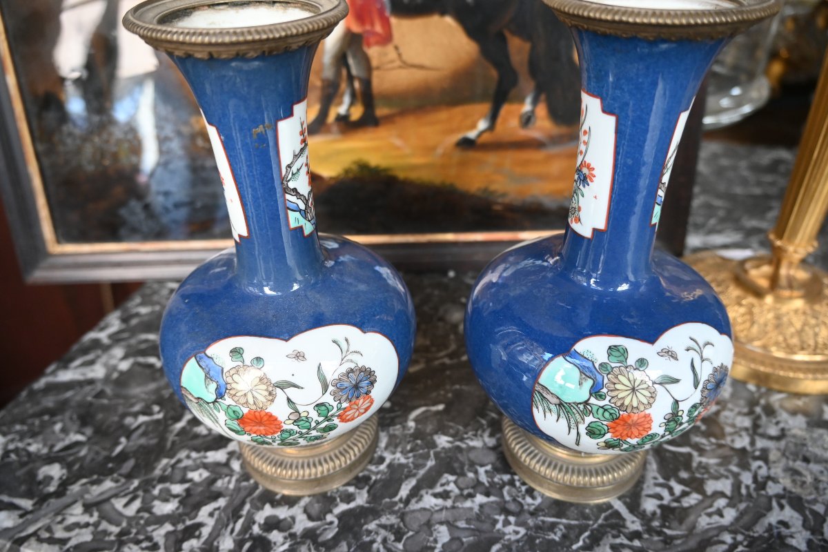 Pair Of Mounted Chinese Porcelain Vases-photo-3