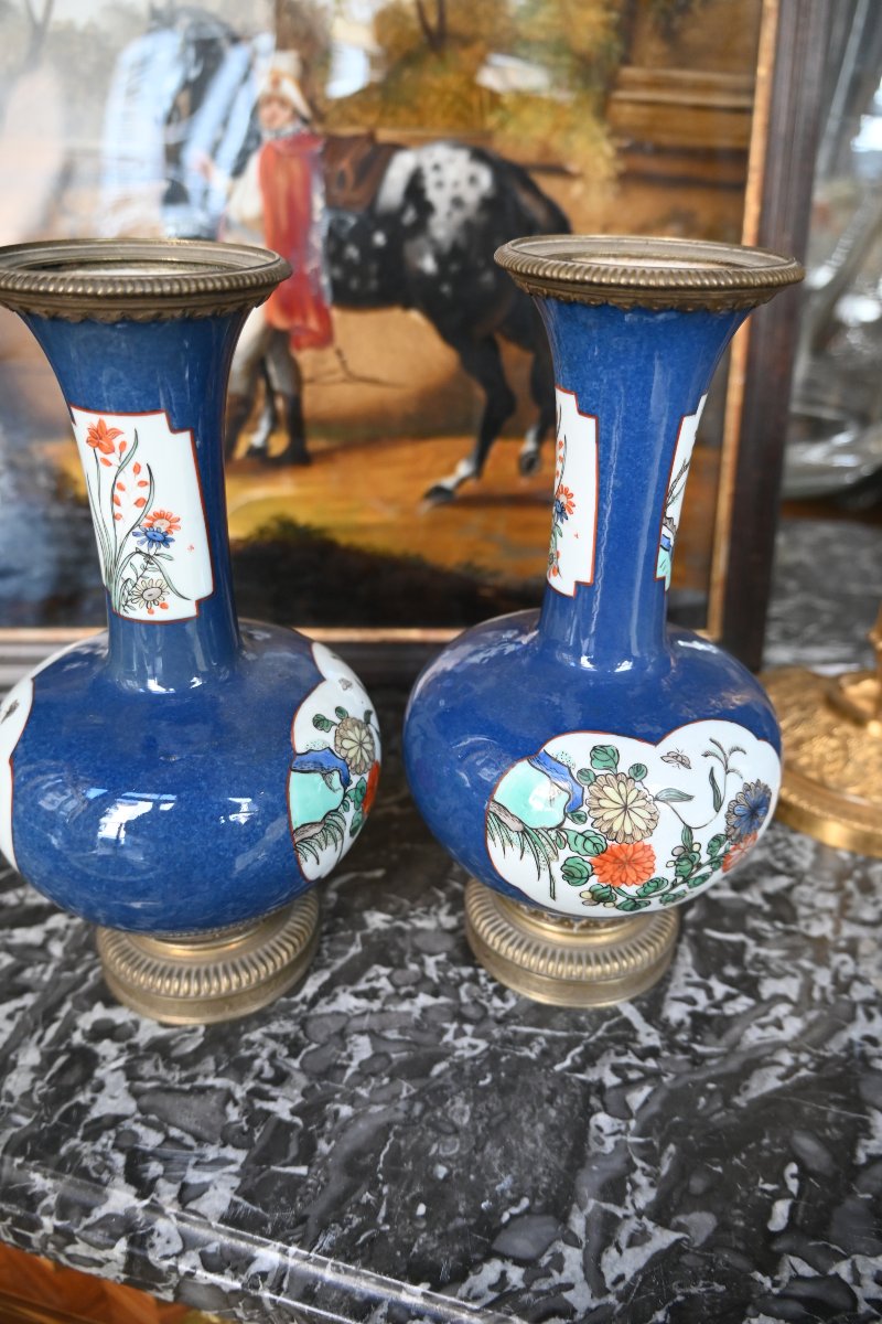 Pair Of Mounted Chinese Porcelain Vases-photo-6