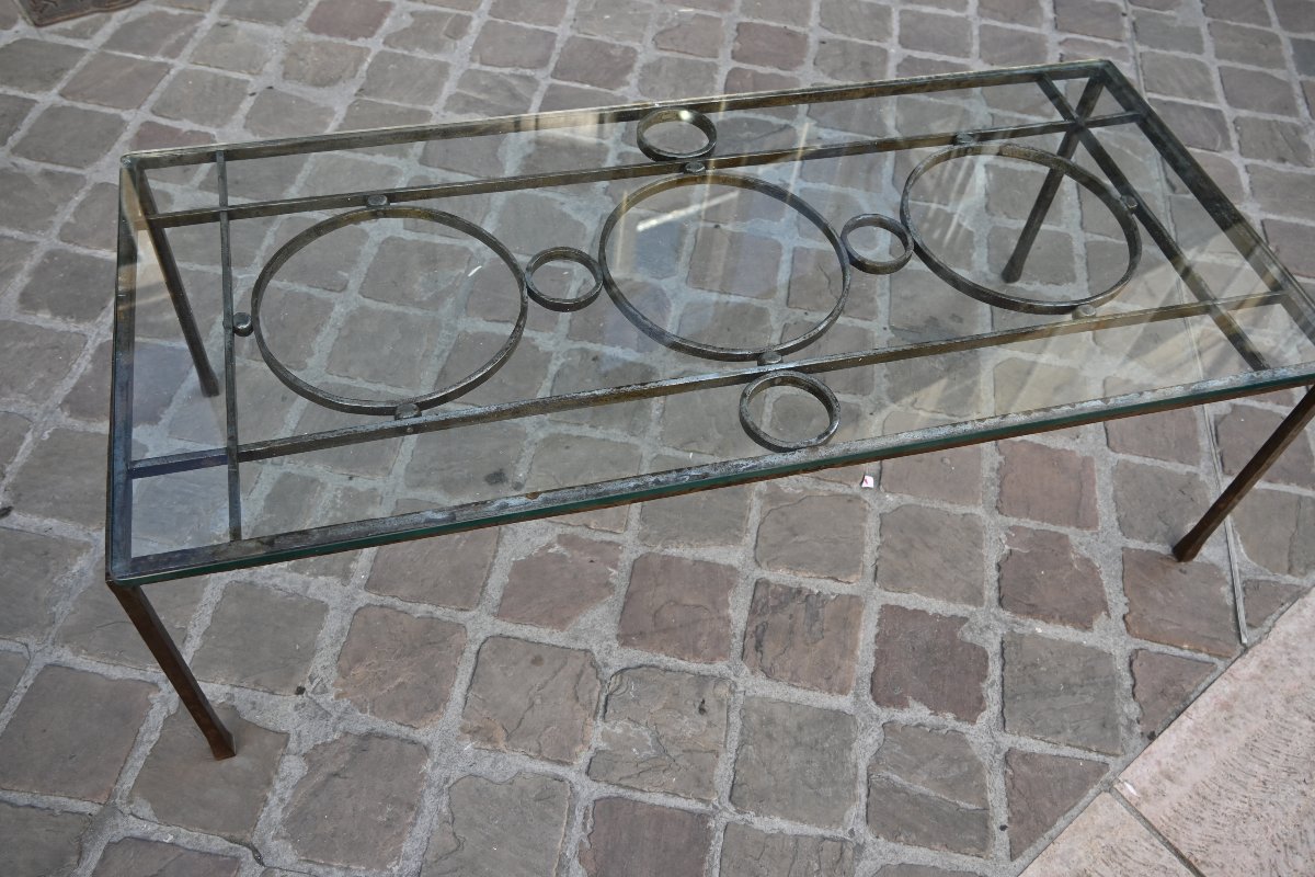 Iron Coffee Table, 