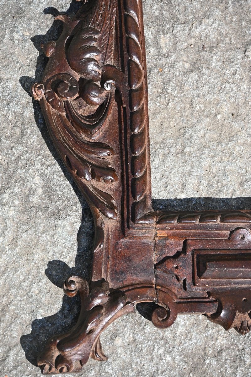 17th-century Walnut Frame By Hugues Sambin-photo-3