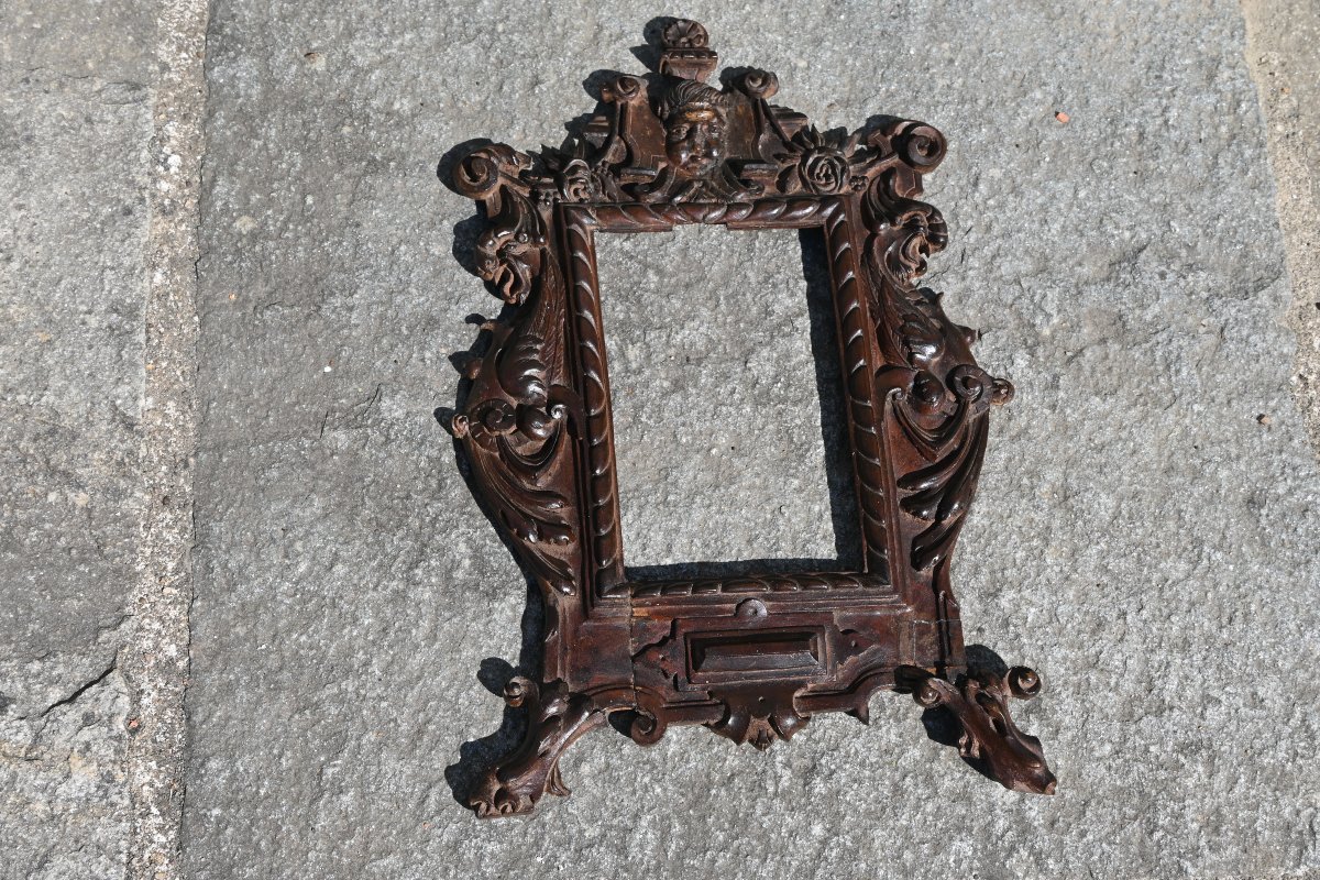 17th-century Walnut Frame By Hugues Sambin-photo-2