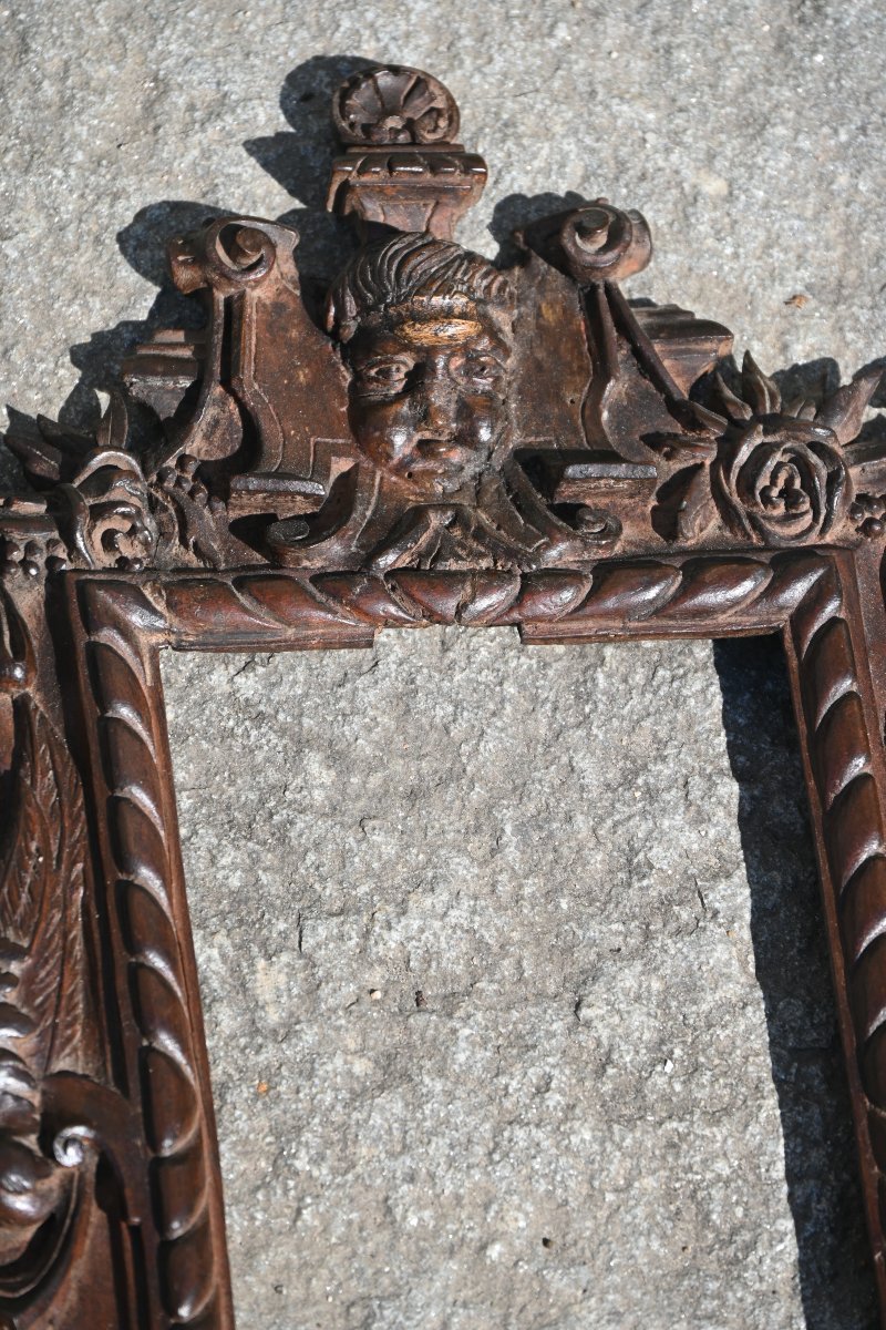 17th-century Walnut Frame By Hugues Sambin-photo-6