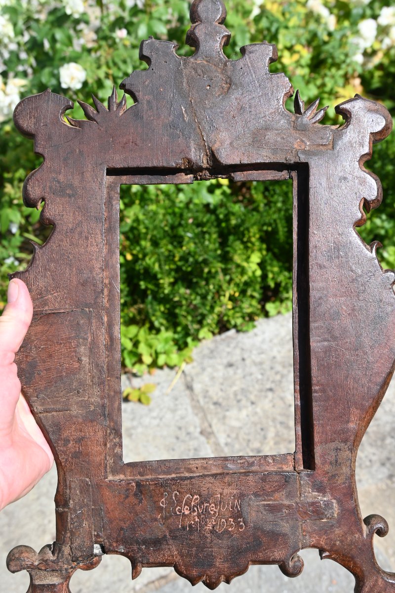 17th-century Walnut Frame By Hugues Sambin-photo-7