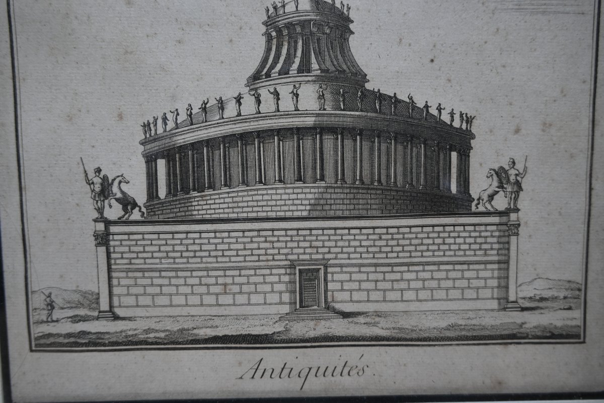 Set Of 4 Double Engravings, Rome XVIII-photo-4