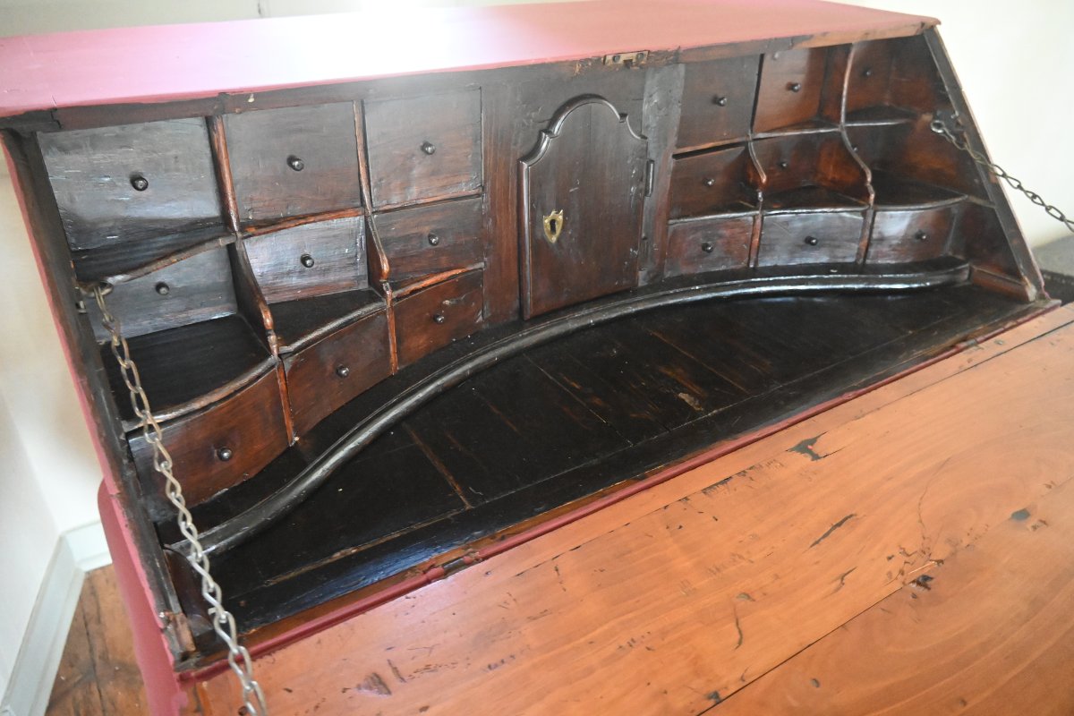 Commode scriban bordelais du XVIII-photo-2