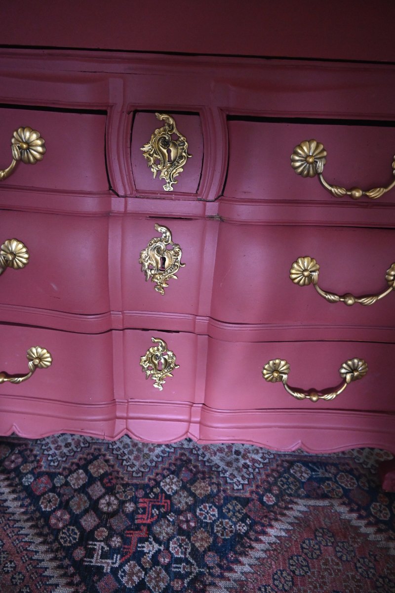 Commode scriban bordelais du XVIII-photo-7