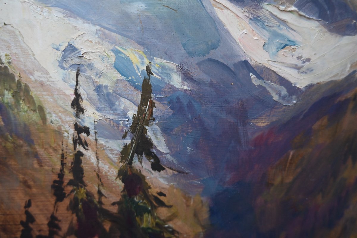 Chamonix , panneau de WIBAULT -photo-1