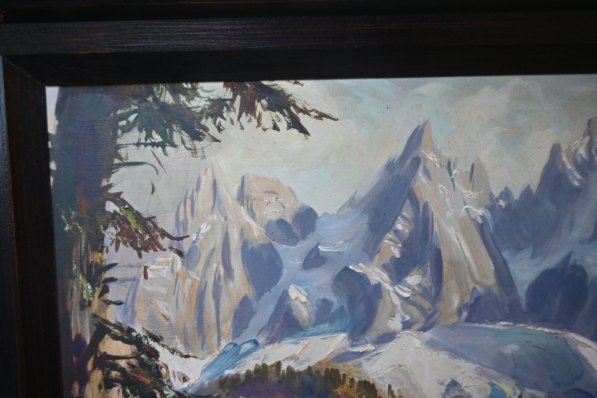 Chamonix , panneau de WIBAULT -photo-4
