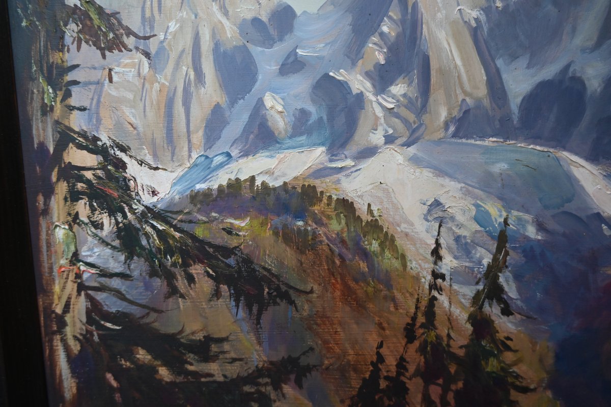Chamonix , panneau de WIBAULT -photo-6