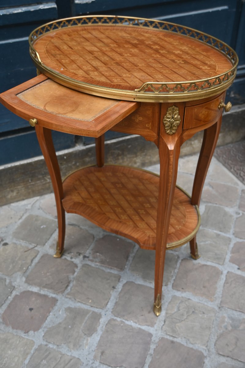 Transition-style Veneered Wood Dresser-photo-4