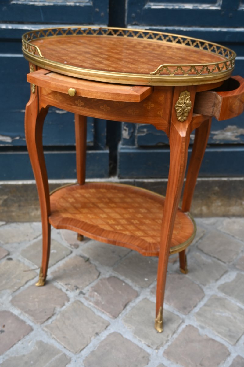 Transition-style Veneered Wood Dresser-photo-5