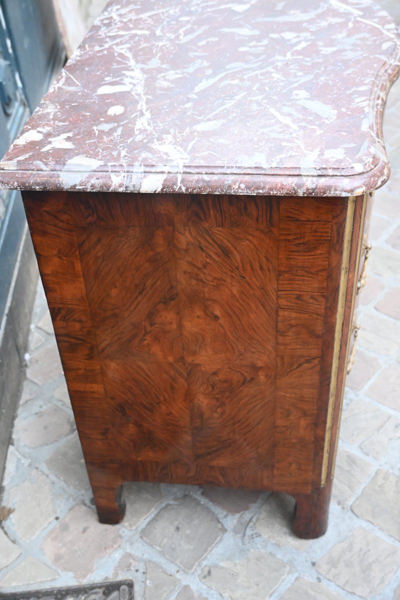 Commode d époque Louis XIV ,  début XVIII-photo-4