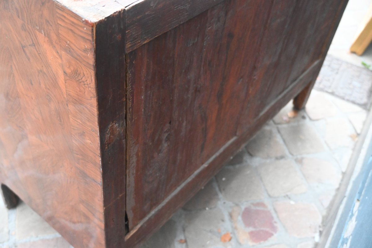 Commode d époque Louis XIV ,  début XVIII-photo-7