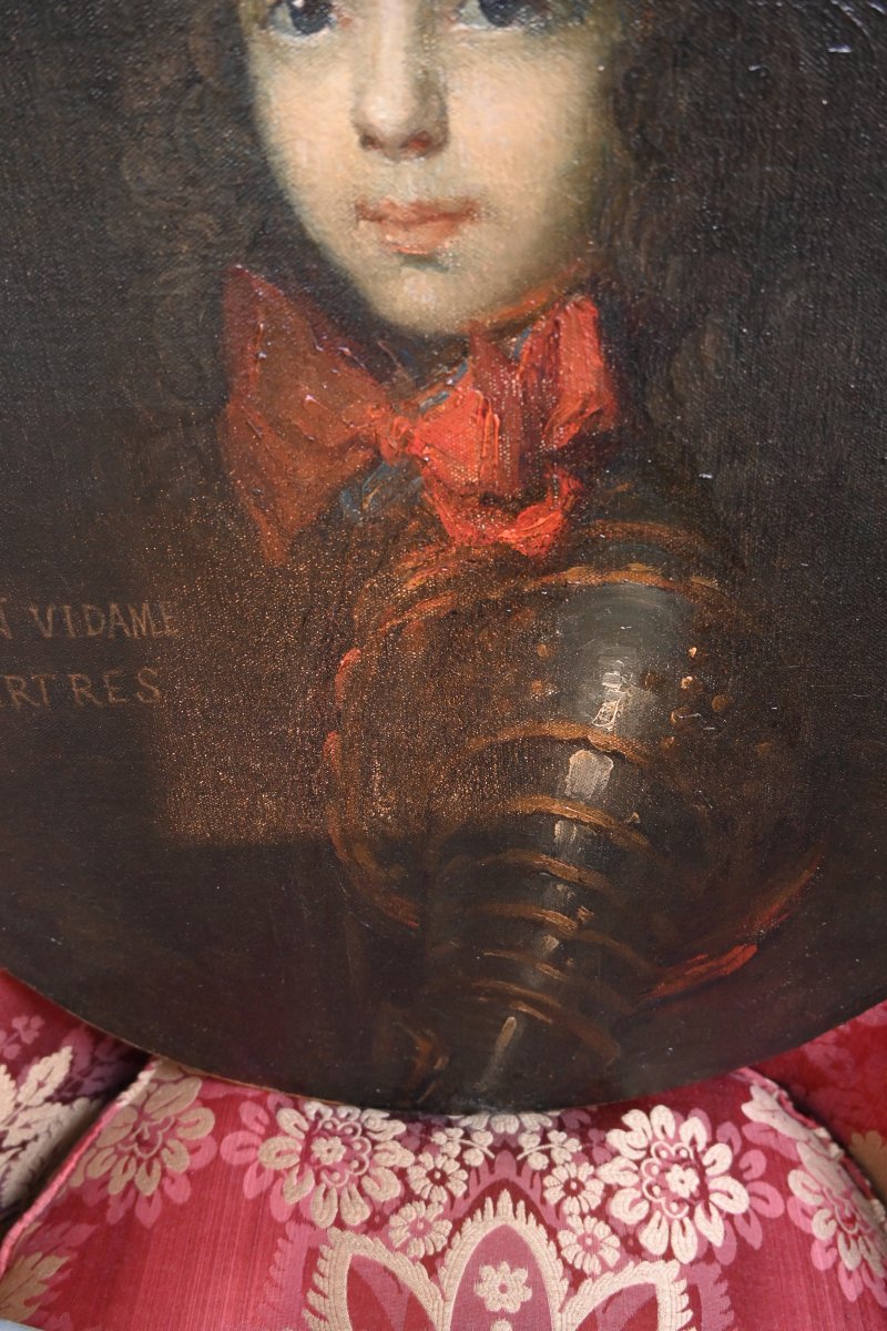 Portrait Of The Duke Of Saint-simon, Vidame Of Chartres, After Rigaud-photo-4