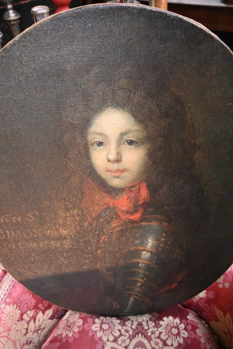Portrait Of The Duke Of Saint-simon, Vidame Of Chartres, After Rigaud-photo-5