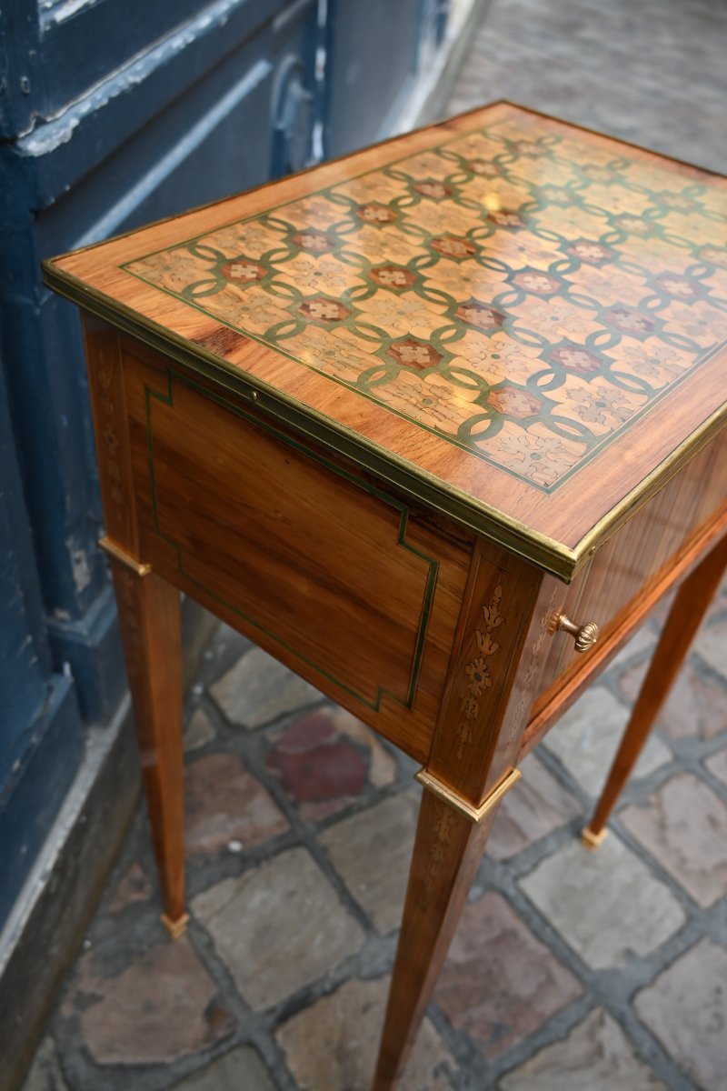 Louis XVI-era Coffee Table Attributed To Dester -photo-3