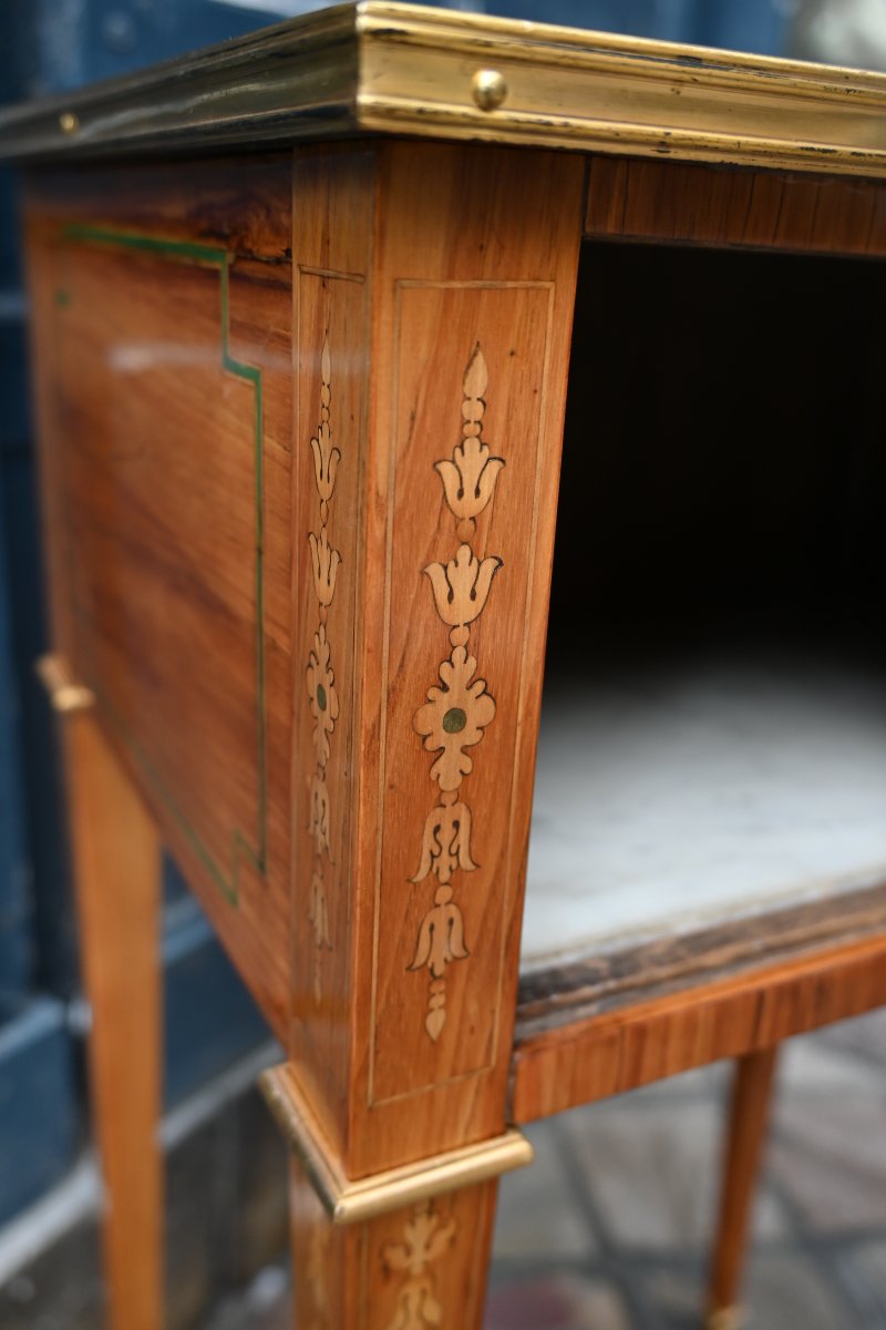 Louis XVI-era Coffee Table Attributed To Dester -photo-1