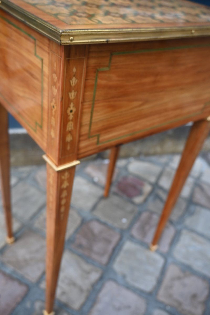 Louis XVI-era Coffee Table Attributed To Dester -photo-4