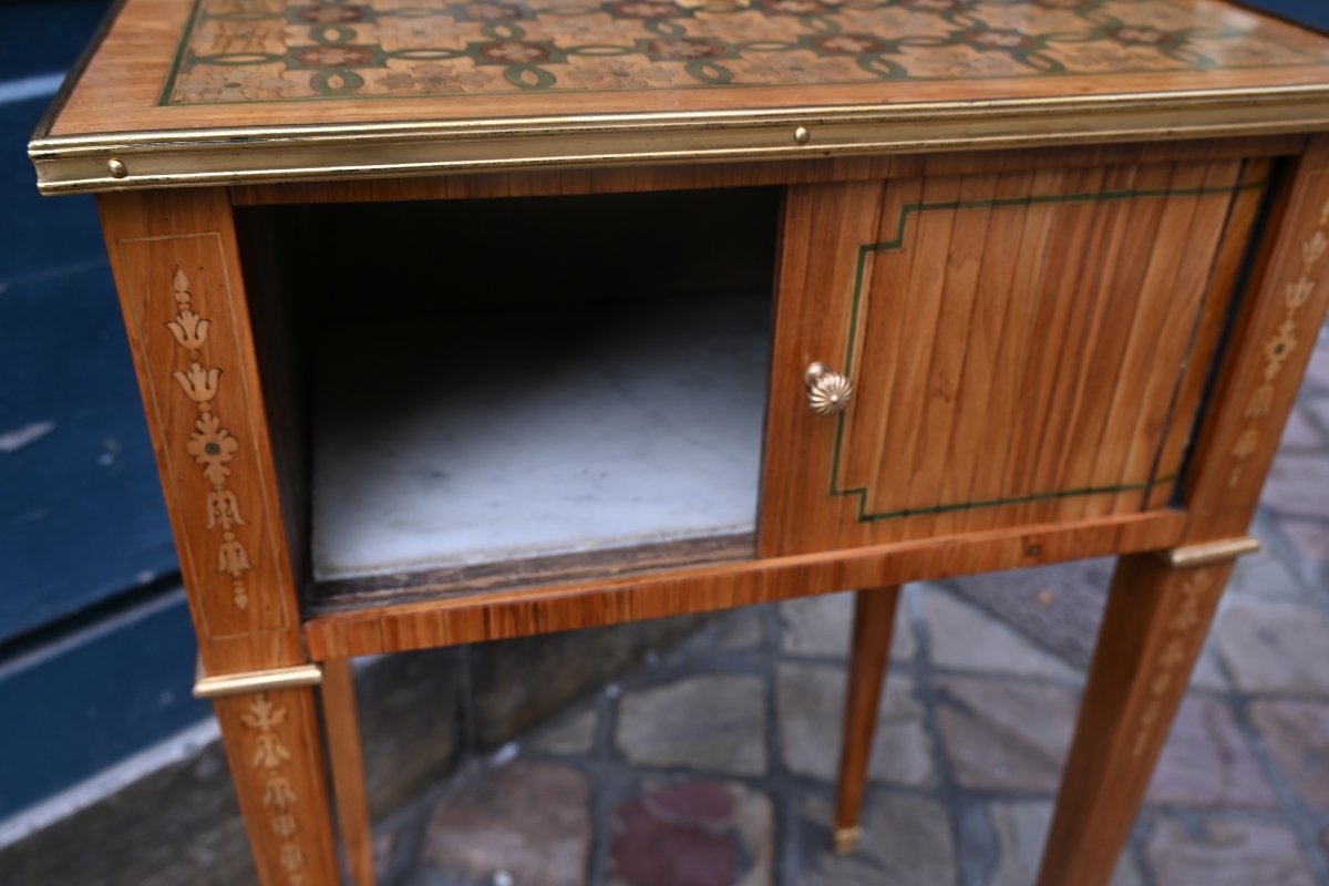 Louis XVI-era Coffee Table Attributed To Dester -photo-6