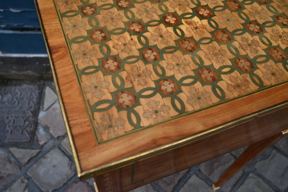 Louis XVI-era Coffee Table Attributed To Dester -photo-8