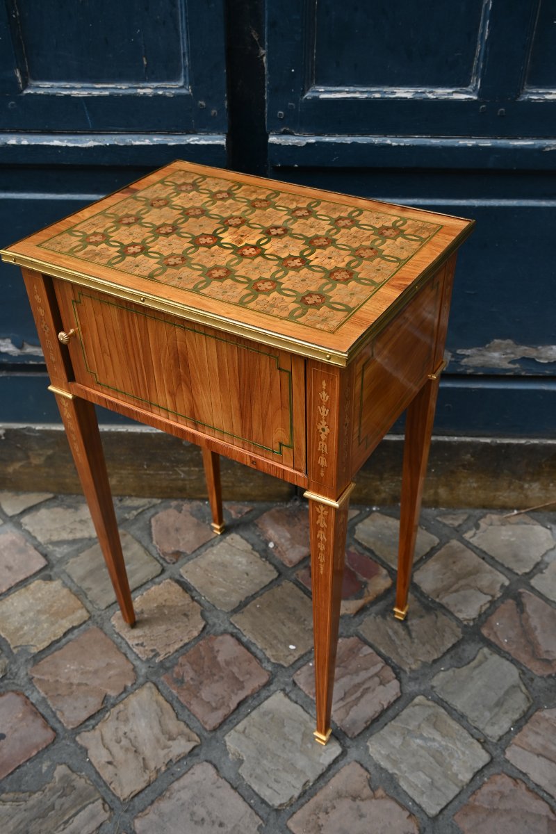 Louis XVI-era Coffee Table Attributed To Dester 