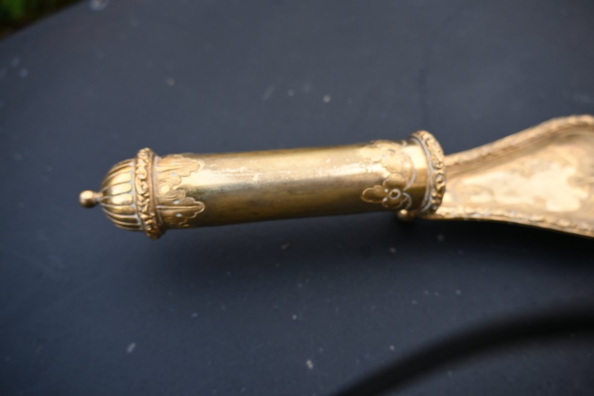 Rare Early 19th-century Empire-style Bishop's Candlestick-photo-1