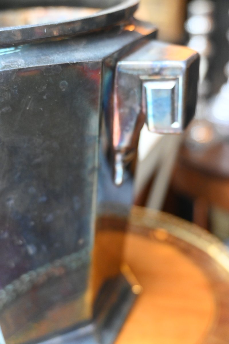 Silver-plated Champagne Bucket, Circa 1930-photo-3