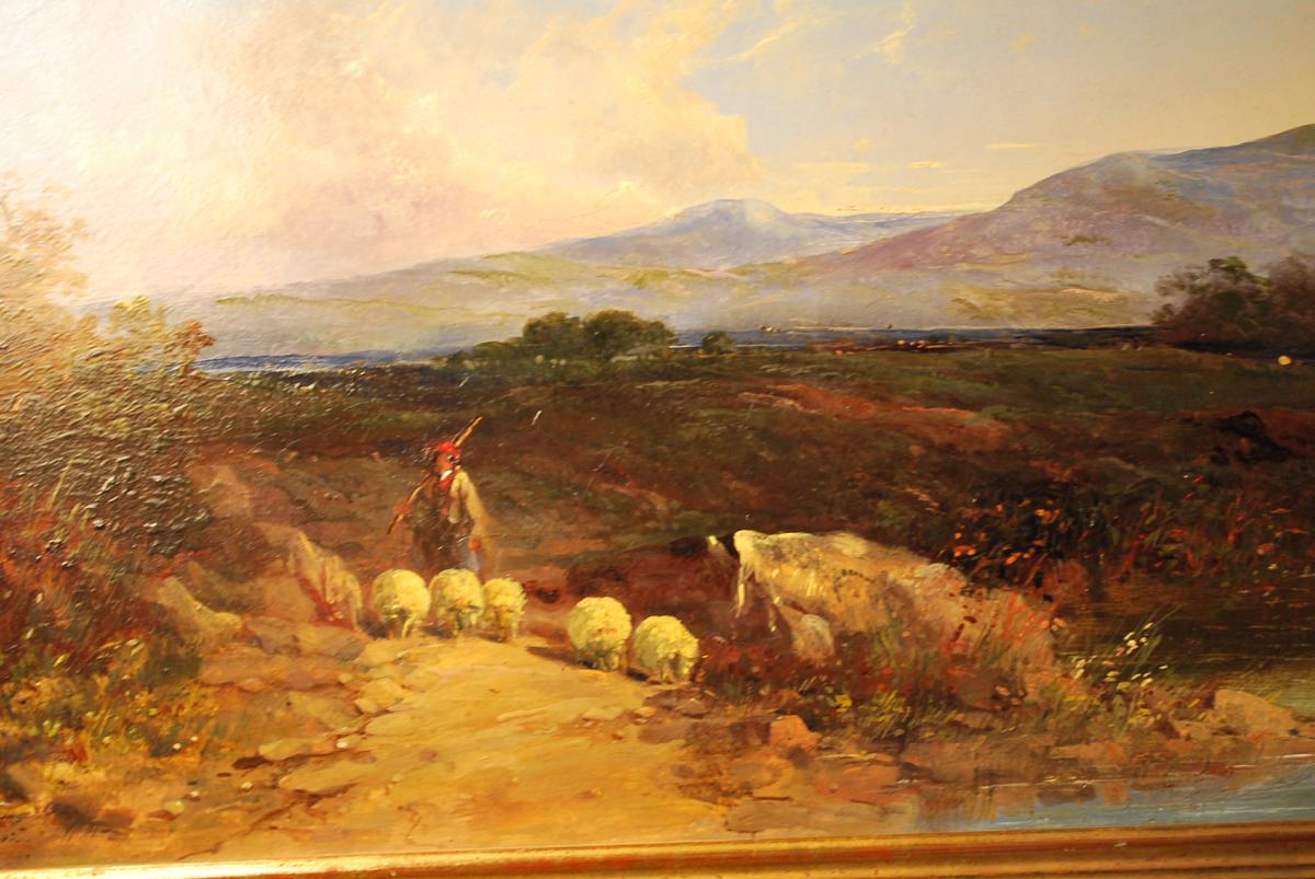 Landscape In The Moor By Georges Horlor-photo-4