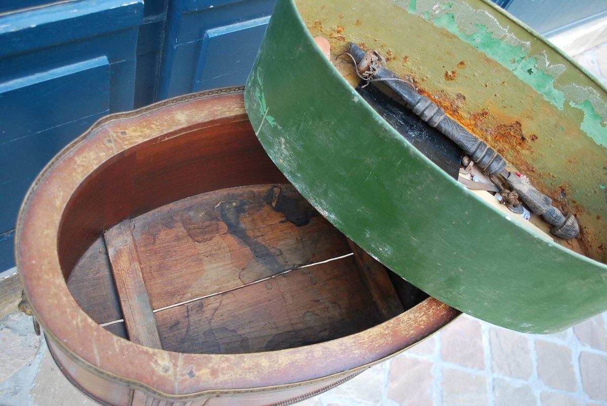 Louis XVI Style Mahogany Planter Stamped From Mailfert-photo-5