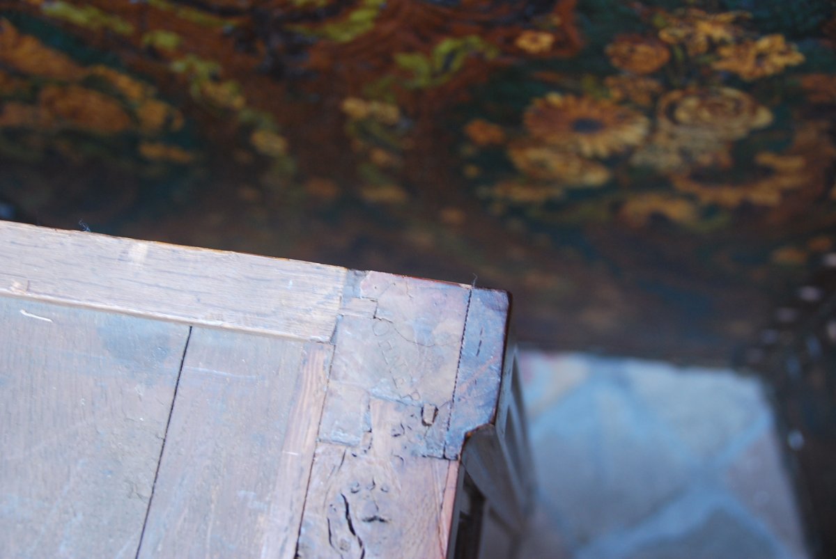 Commode En Acajou D époque Louis XVI Estampillée De Ohneberg -photo-6