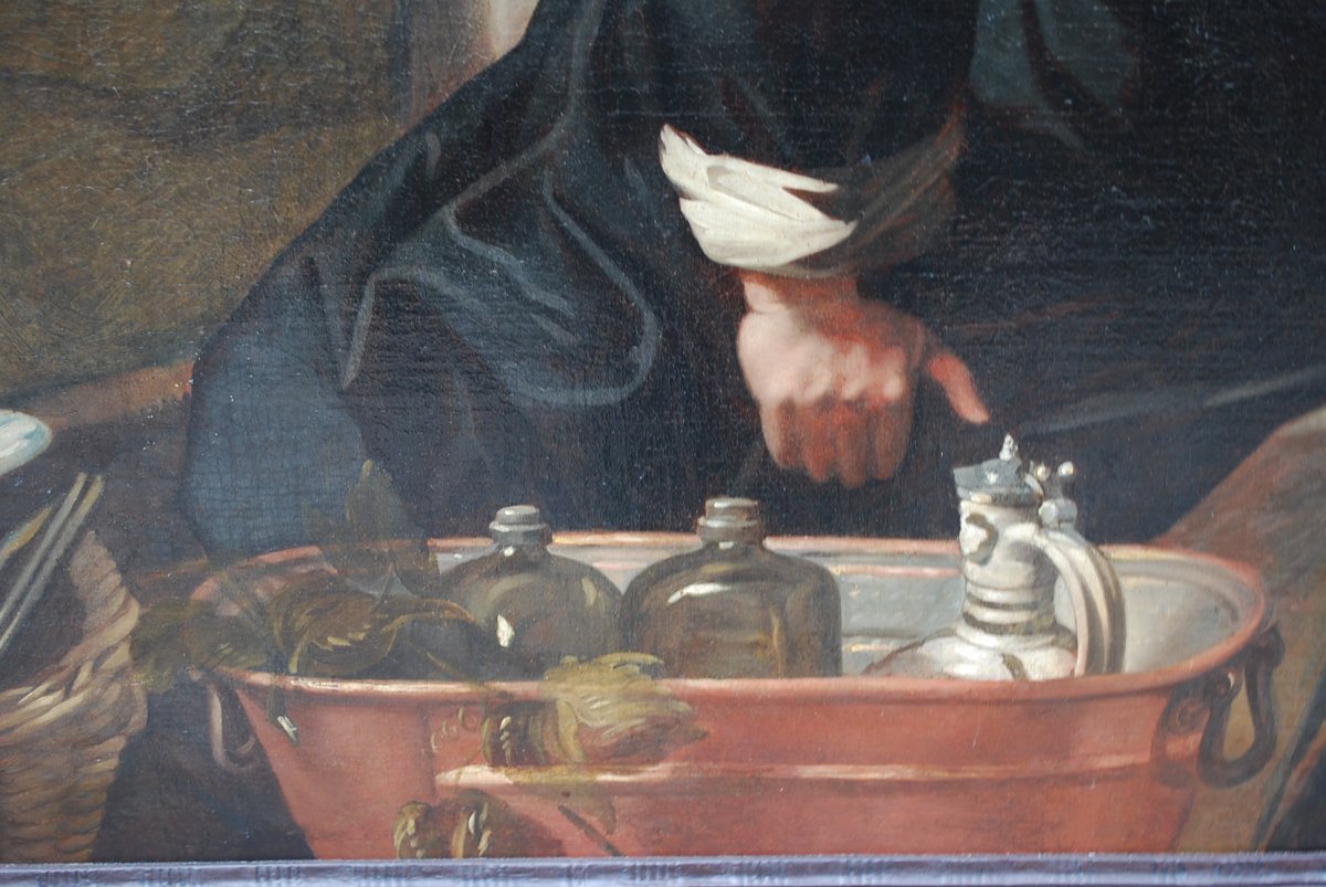 Important Tableau   De L école D Utrecht , école Caravagesque , Ter Brugghen  XVII-photo-5