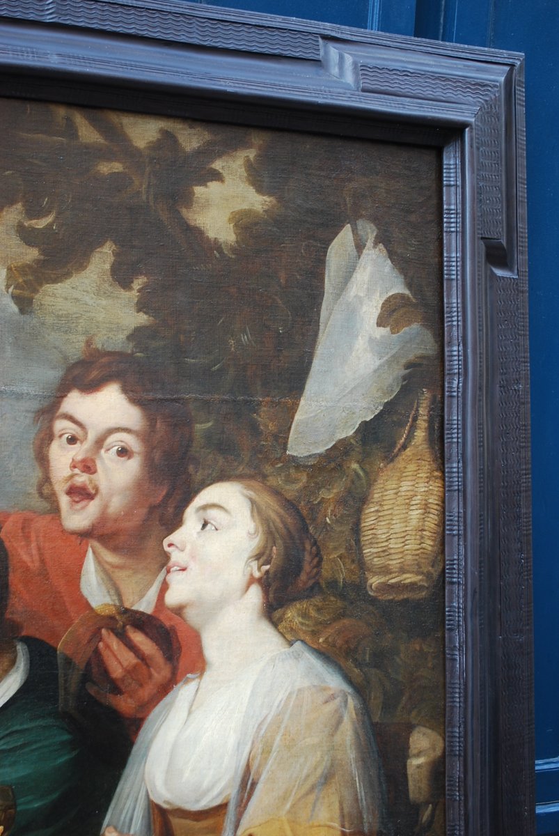 Important Tableau   De L école D Utrecht , école Caravagesque , Ter Brugghen  XVII-photo-6