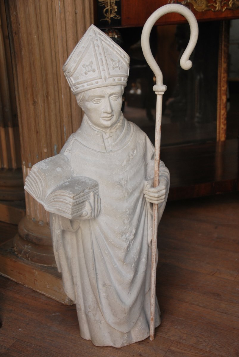 Stone Statue Saint Yves