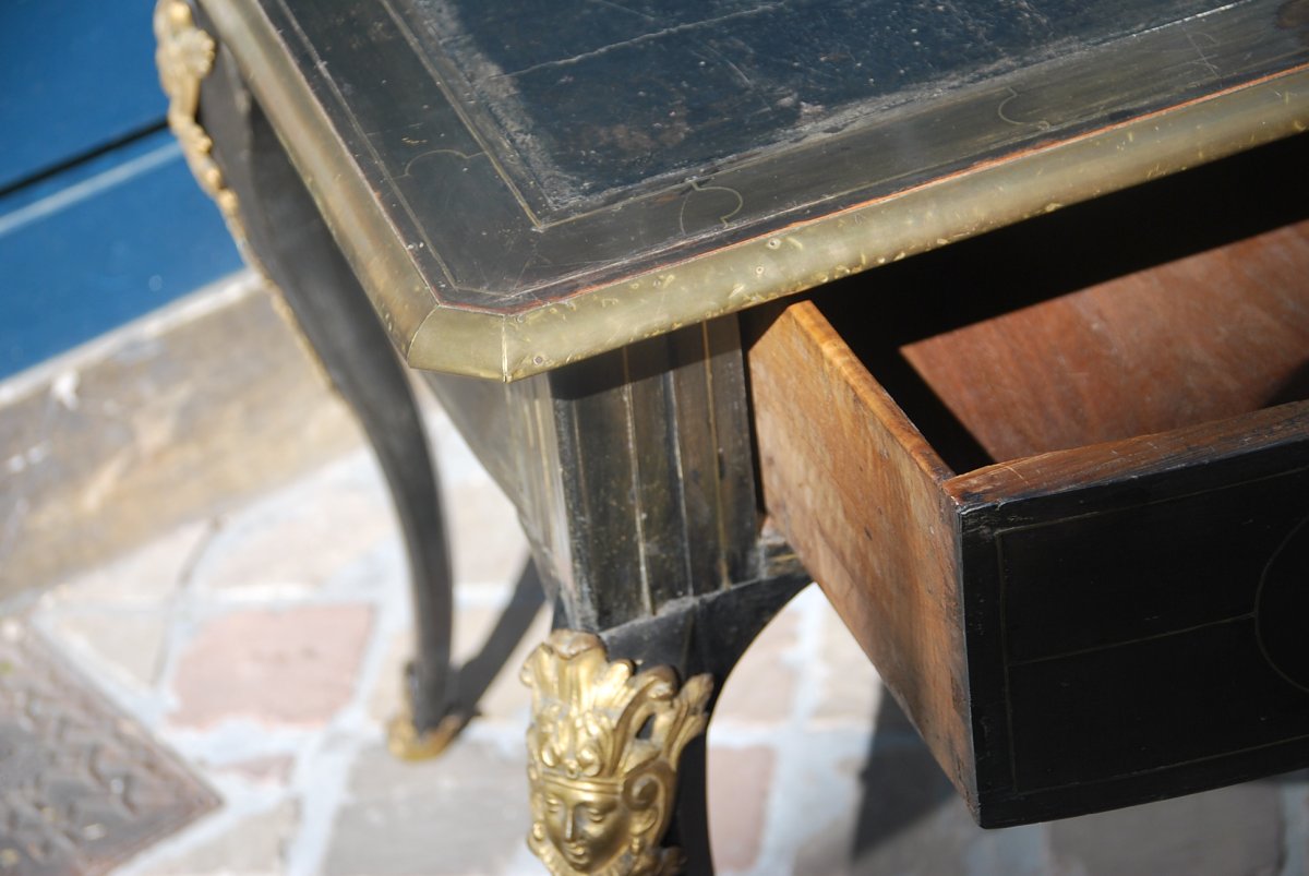 Regence Period Bureau Stamped From Dubois-photo-1