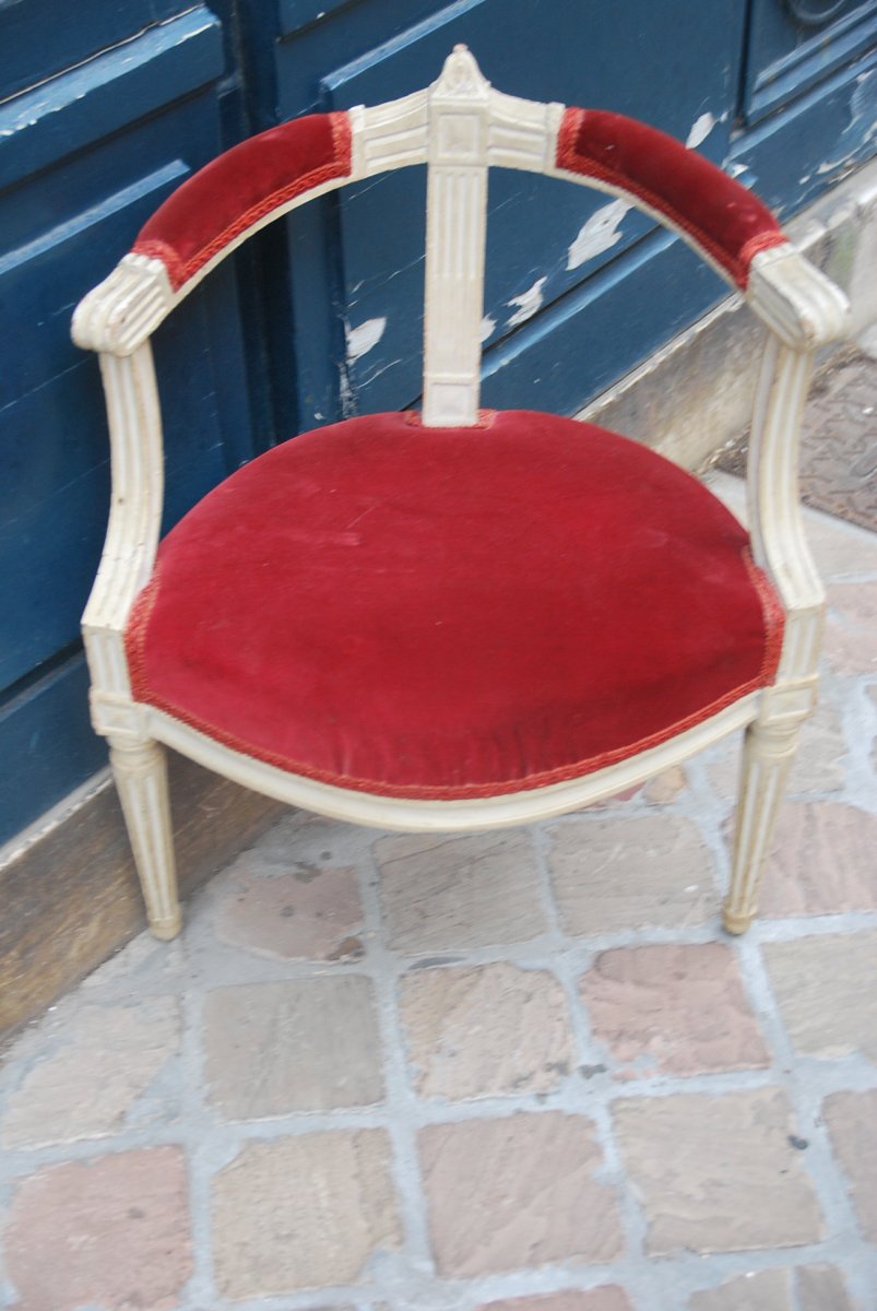 Charming Small Armchair D Child D Louis XVI XVIII