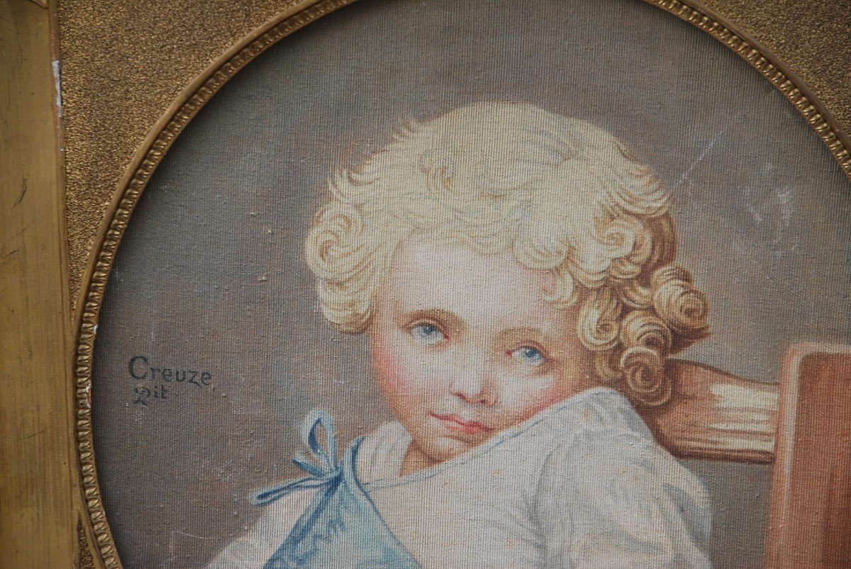 D After Greuze, Manufacture Des Gobelins Tapestry-photo-3